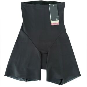 TC Fine Intimates Back Magic Shapewear Size Small Black Moderate Control NWT